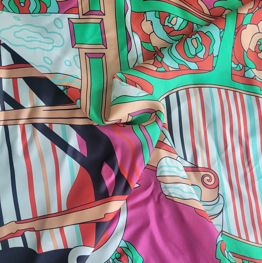 Vintage Christian Dior Silk Scarf